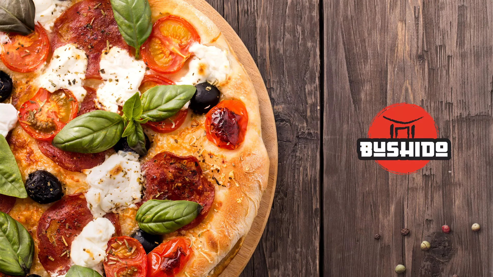 Разработка сайта для пиццерии «BUSHIDO» в Сочи